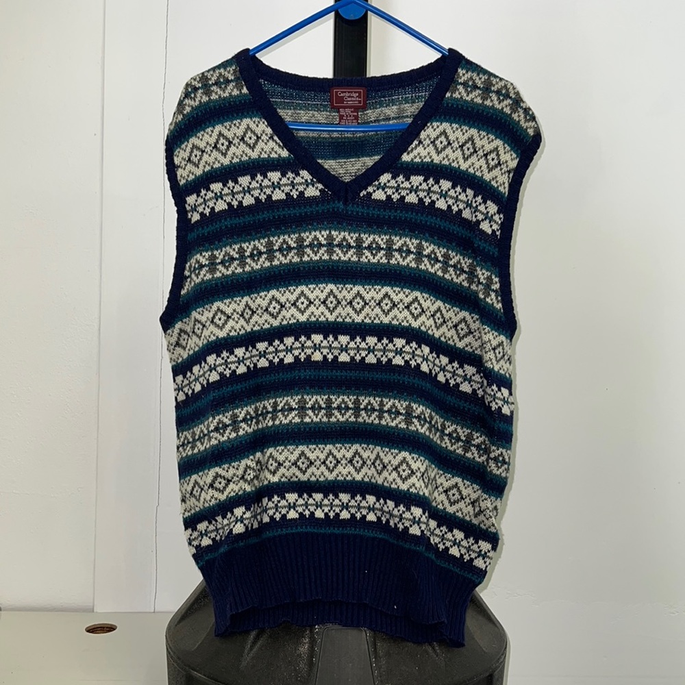 Men’s vintage Sweater vest size Large